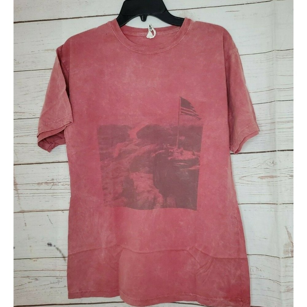 Comfort Colors Chimney Rock Faded Red Medium T-Shirt - Cozy Casual Wear